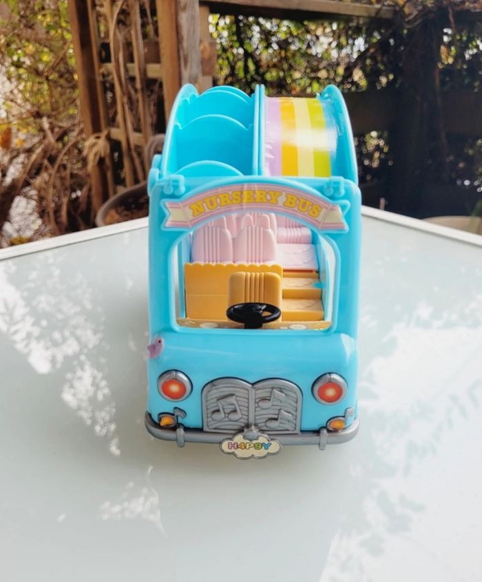 Sylvanian Families 🌈 Bus arc-en-ciel sunshine 🌈 avec famille Herisson - photo numéro 8
