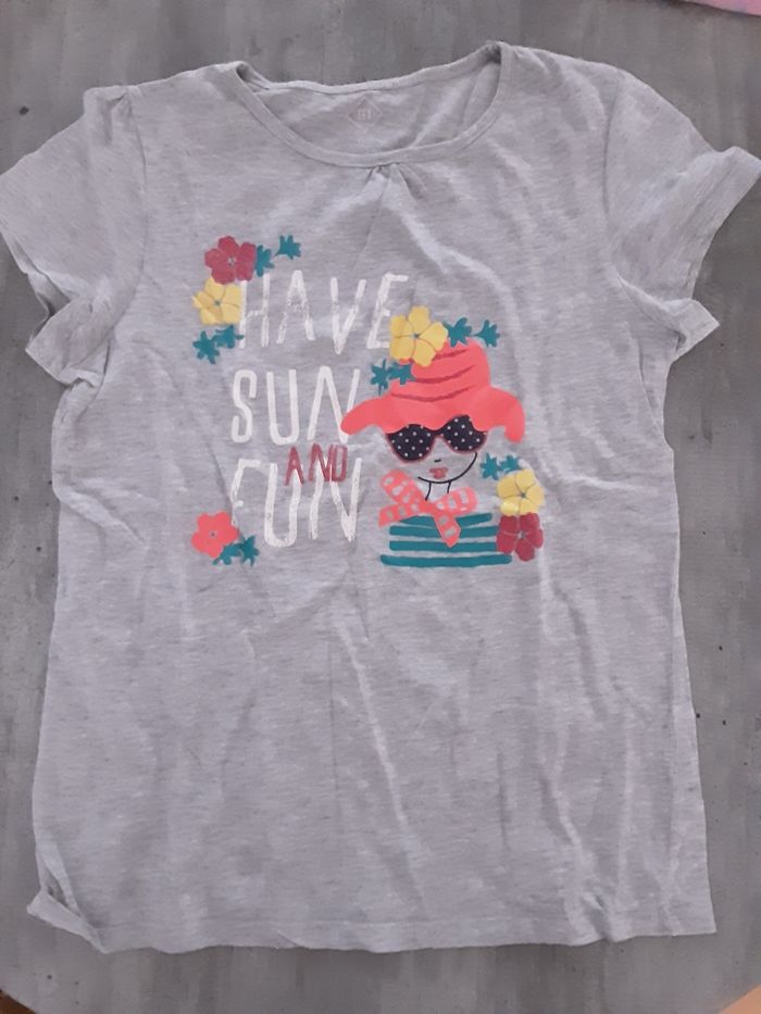 Lot t-shirts fille 12ans - photo numéro 6
