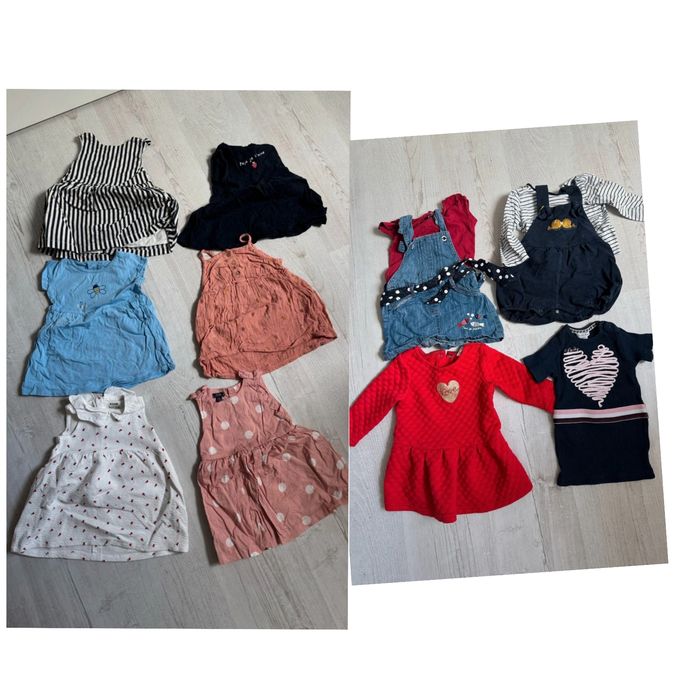 (Gros) lot vêtements bébé fille 9 mois très bon etat - photo numéro 2