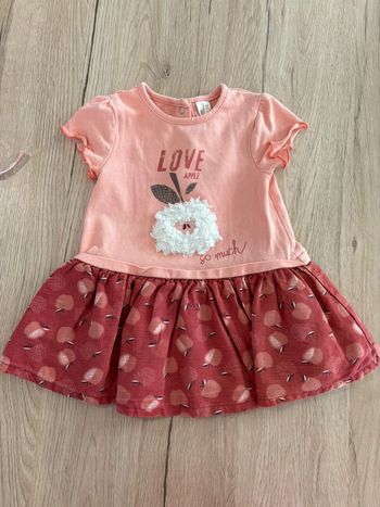 Robe rose 6mois Orchestra