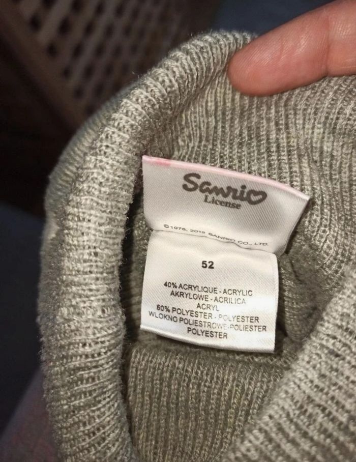 Bonnet hello Kitty taille 52 - photo numéro 2