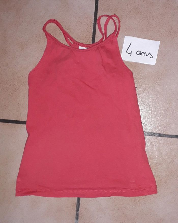 Débardeur 4 ans fille