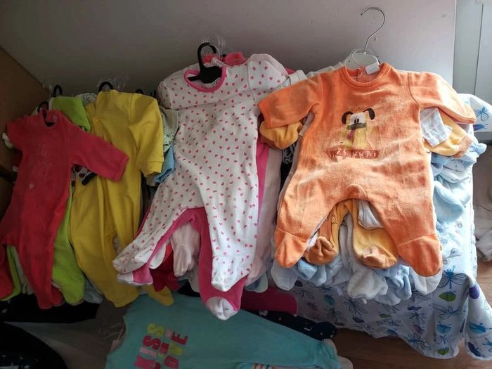 Pyjamas bébé fille et garçon 0/24mois - photo numéro 4