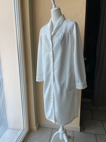 Robe de chambre blanche Tex L