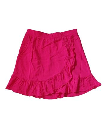 Jupe courte rose taille 38