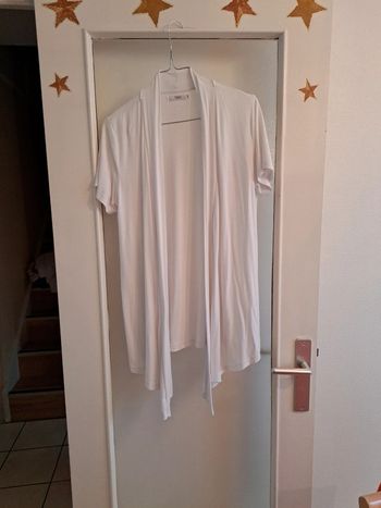 Gilet fluide manches courtes T38