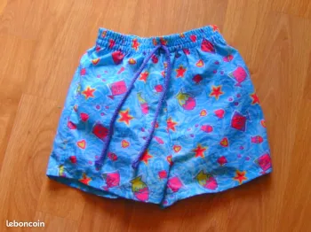 Short baignade multicolore 12 mois TBE