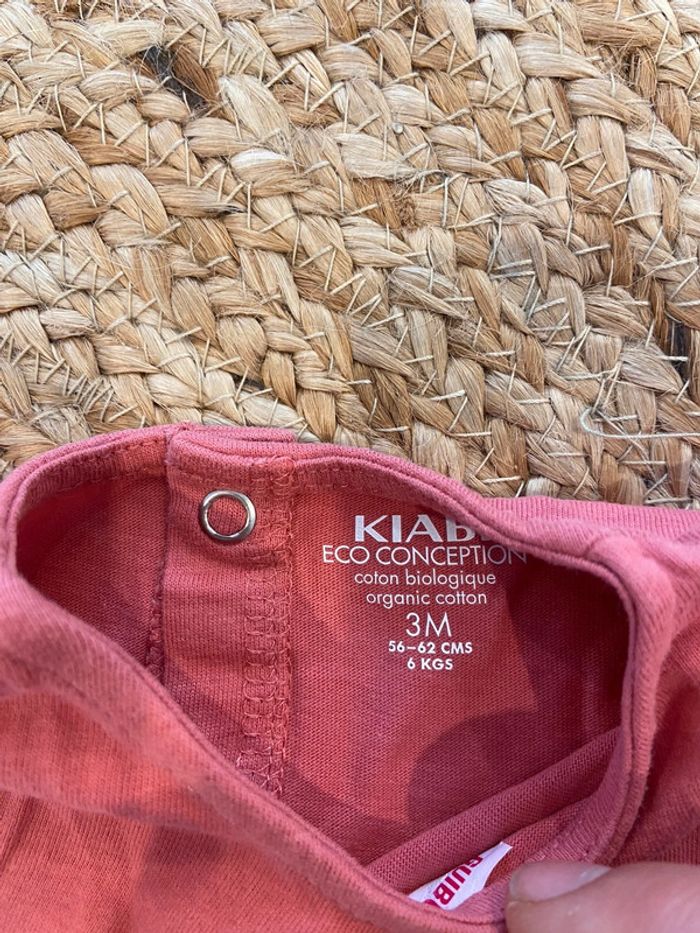 T-shirt manches longues bébé fille 3 mois - photo numéro 2