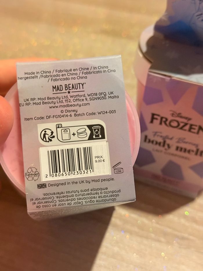 Lait corporel frozen ❄️ - photo numéro 4