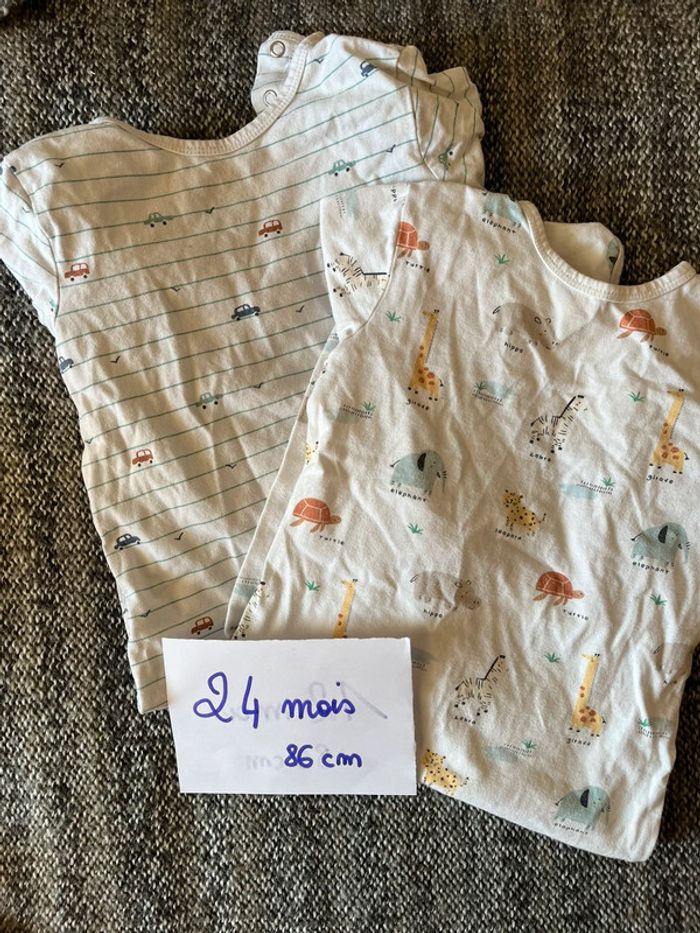 Lot de 2 pyjamas Kiabi