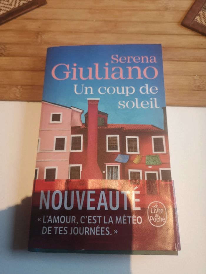 Livre un coup de soleil serena Giuliano