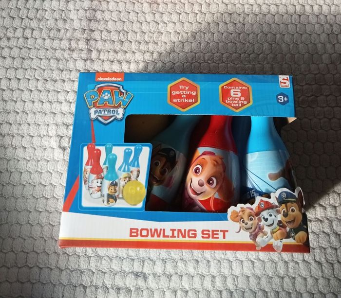 Jeux bowling paw patrol