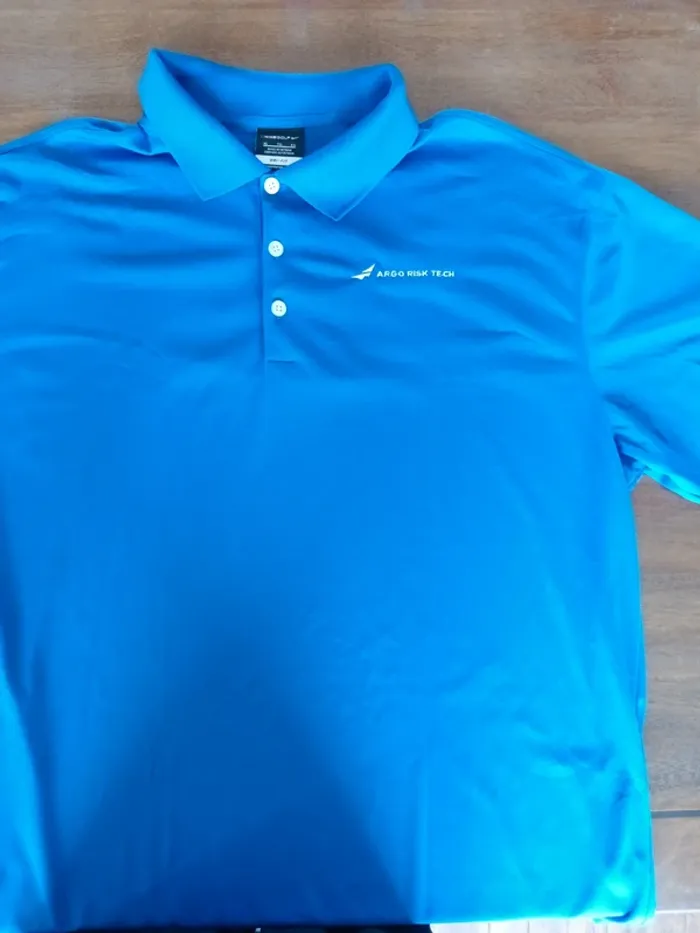 Polo argo risk tech nike golf Dri-fit XL