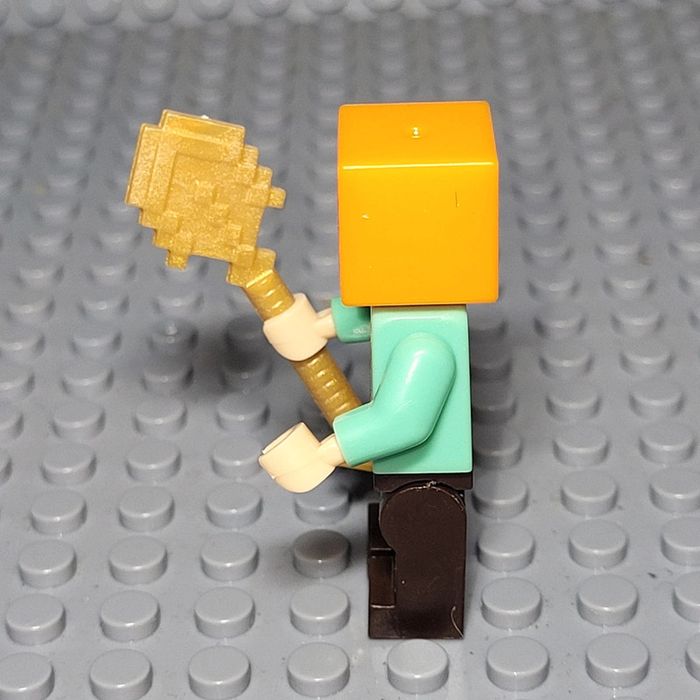 Minifigure / Figurine 🎮 Minecraft  - Alex 🟧 - photo numéro 2