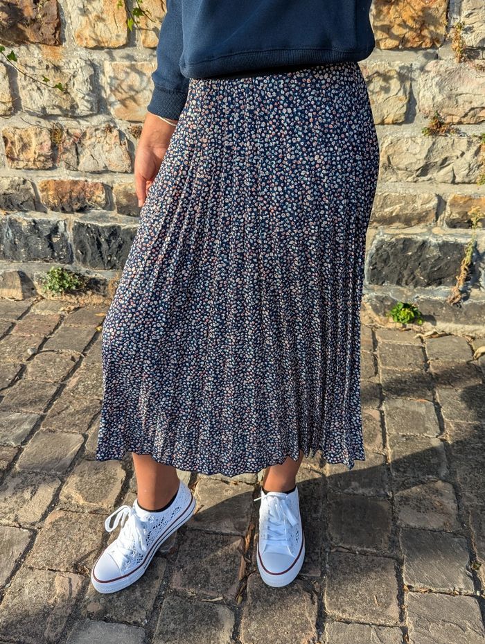 Jupe plissée Vienne confetti Taille 12 ans