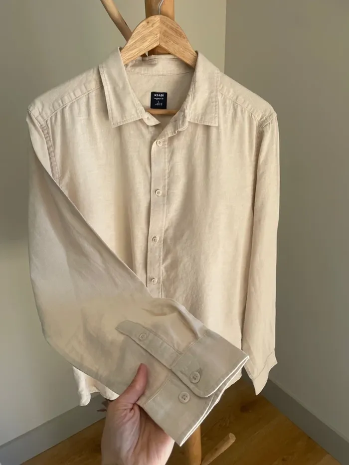 Chemise beige - photo numéro 5