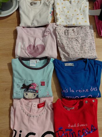 Lot de tee shirts manches longues