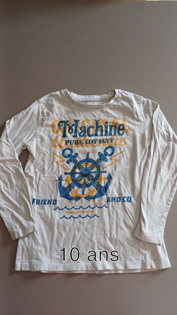 T-shirt manche longue garcon