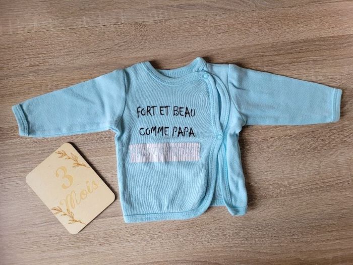 T-shirt Bougli Bougla - 3 mois