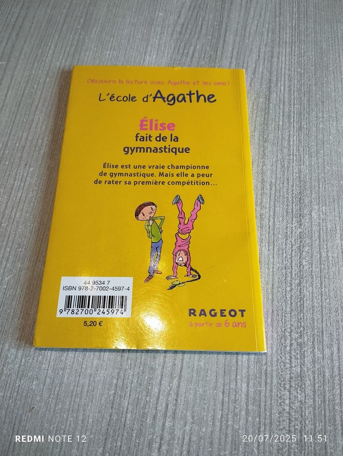 Livre l'école d'Agathe - photo numéro 2