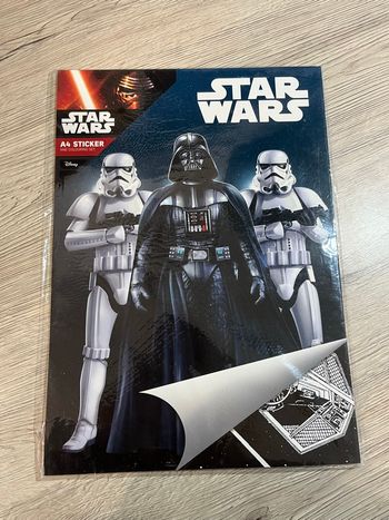 Sticker et coloriage stars wars