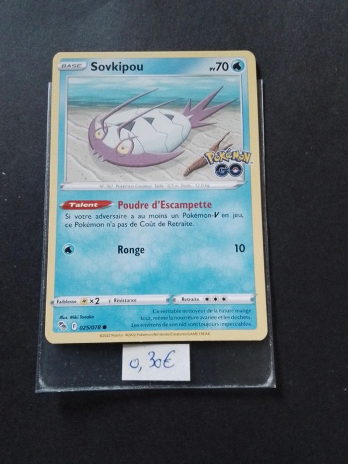 Carte Pokémon Sovkipou 25/078