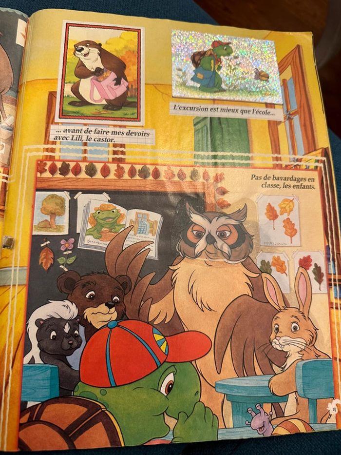 Album livre Panini complet stickers autocollants Franklin la tortue - photo numéro 12