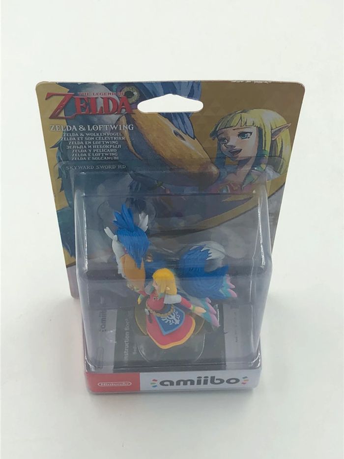 Figurine Amiibo Zelda et Loftwing Nintendo neuf - photo numéro 6