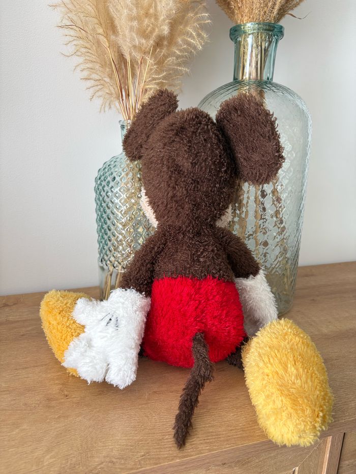 Grande Peluche Mickey poils long - photo numéro 5