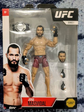Collector Figurine UFC Jorge Masvidal – Serie arrêtée – Neuve scellée
