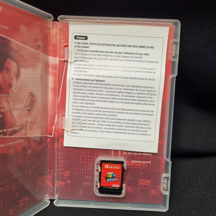 Super Mario Odyssey Switch Comme Neuf - photo numéro 2