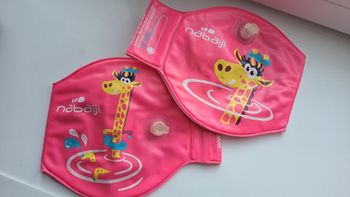 Brassards décathlon nabaiji rose