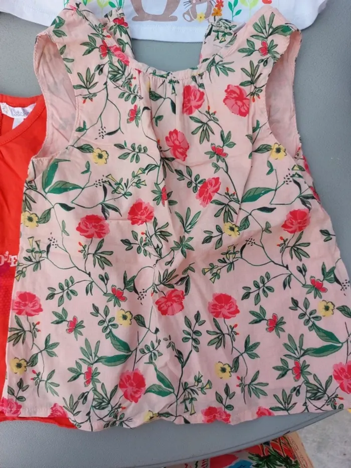 Lot été mi saison 8 robes tuniques t-shirts - photo numéro 2