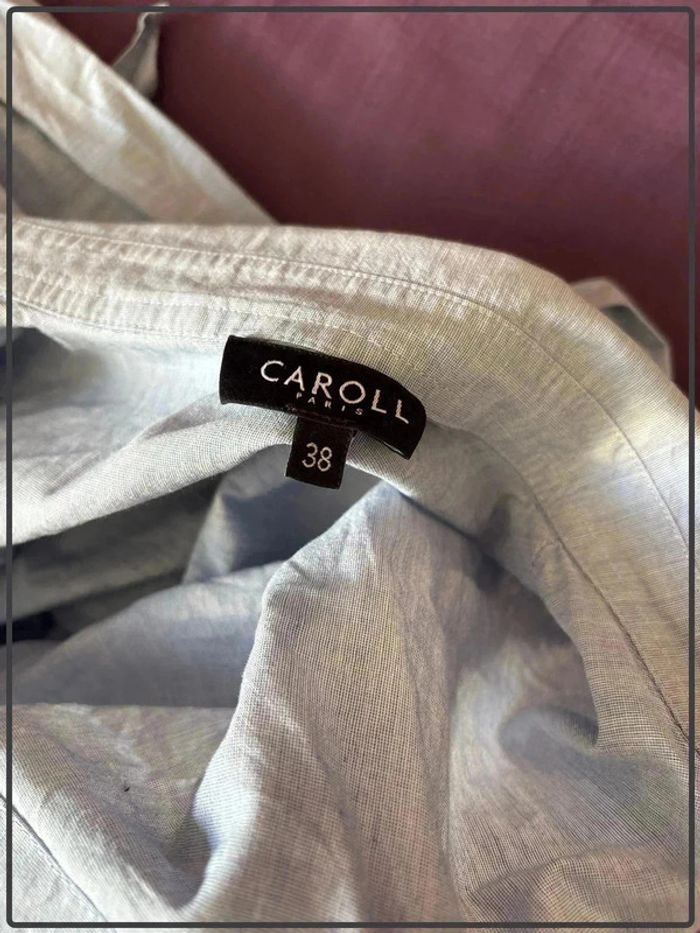 Chemise taille 38 marque caroll Paris - photo numéro 3