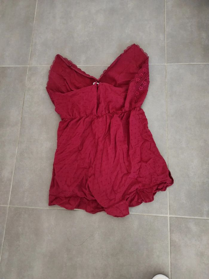 Combi short bordeaux - photo numéro 5