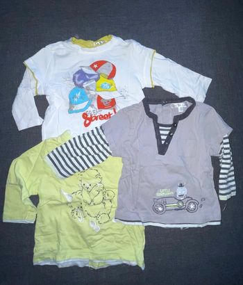 3 t-shirts