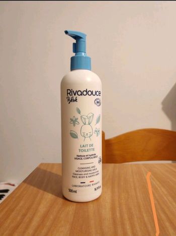 Lait de toilette réservé 