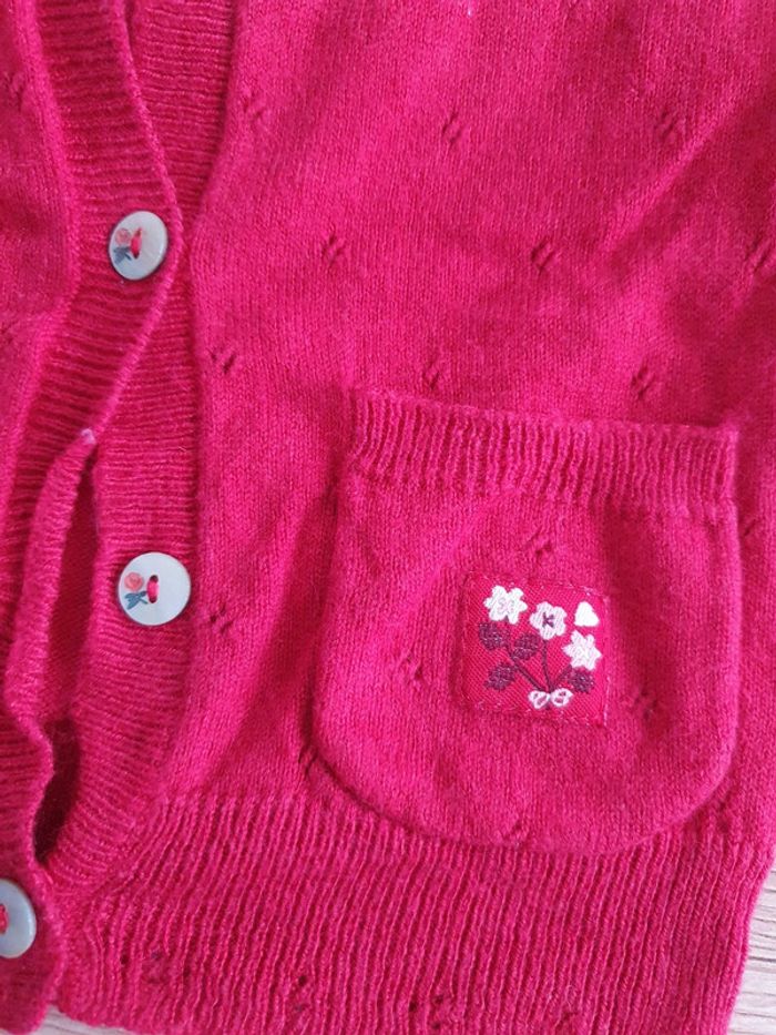 Lot gilets sergent major/obaibi/vertbaudet 12mois - photo numéro 4