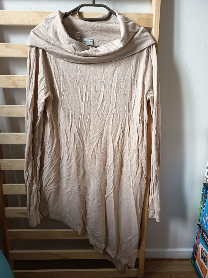 Pull beige / marron - photo numéro 3