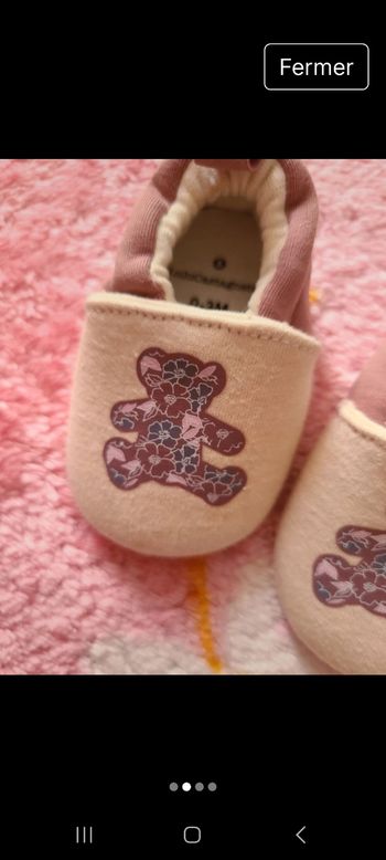 Chausson fille
