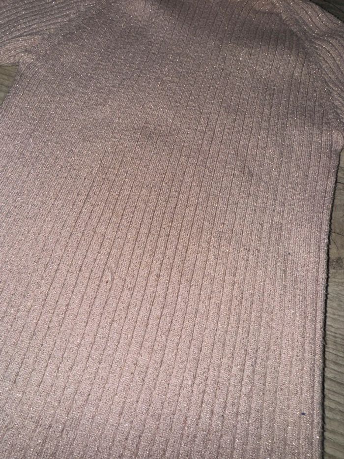Pull fin col roulé 8ans TAO TBE - photo numéro 2
