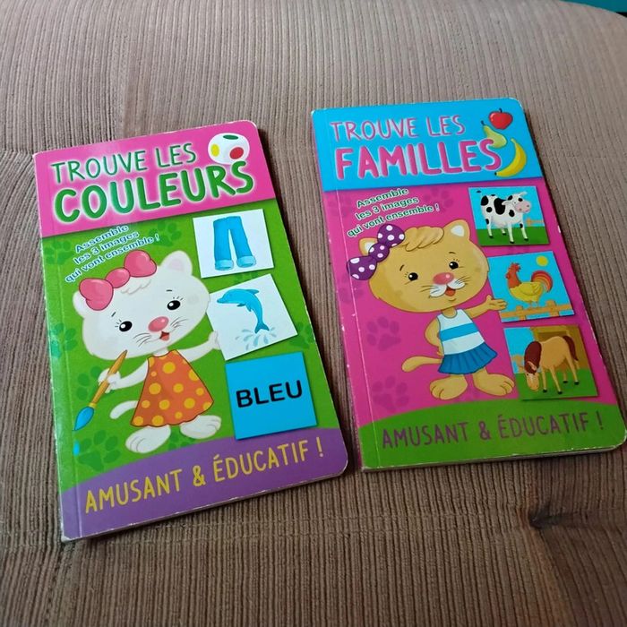 Trouve les couleurs/les familles