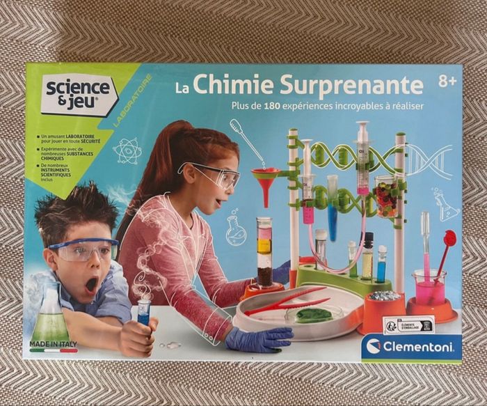 Jeu de science Clementoni – Chimie surprenante 🧠