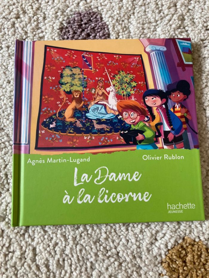Livre la dame à la licorne