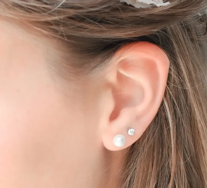 Boucles d’oreilles perle - photo numéro 4