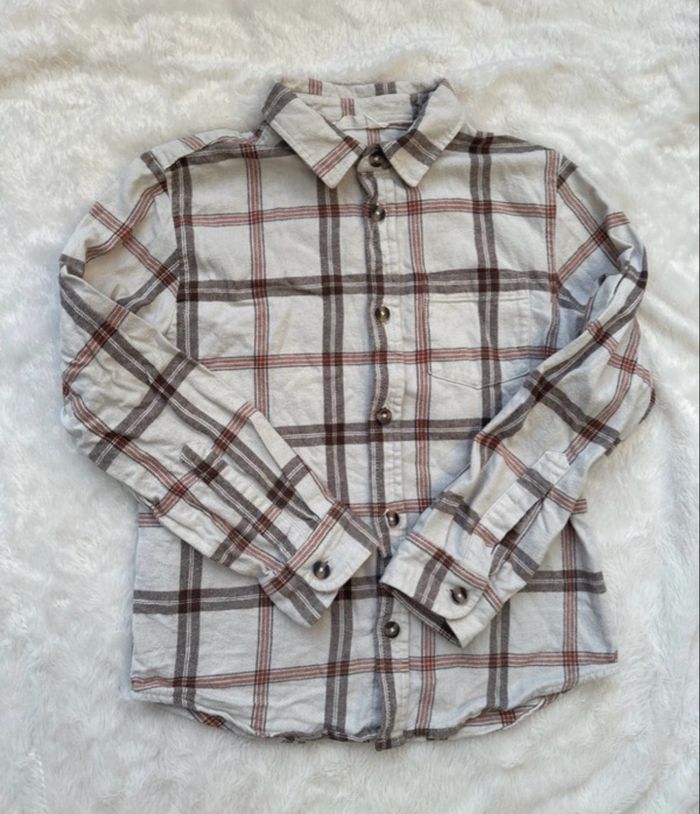 Chemise à carreaux garçon - photo numéro 3