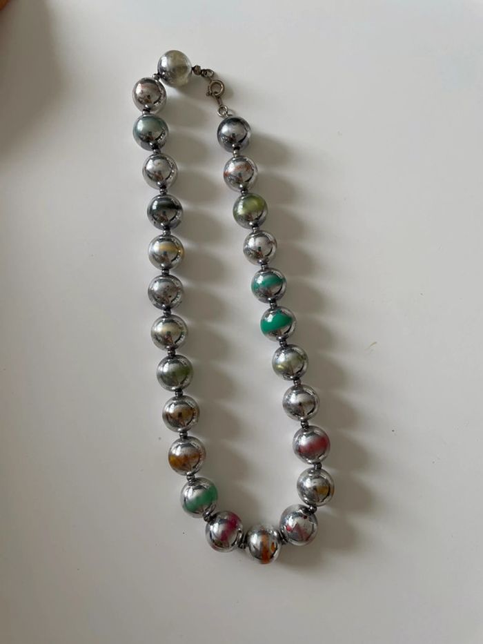 Collier argenté