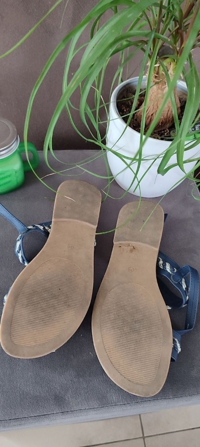 Chaussures été 38 La Halle - photo numéro 3
