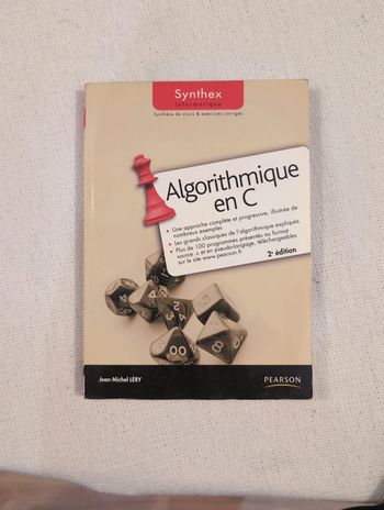 Pearson - Algorithmique en C - 2e edition