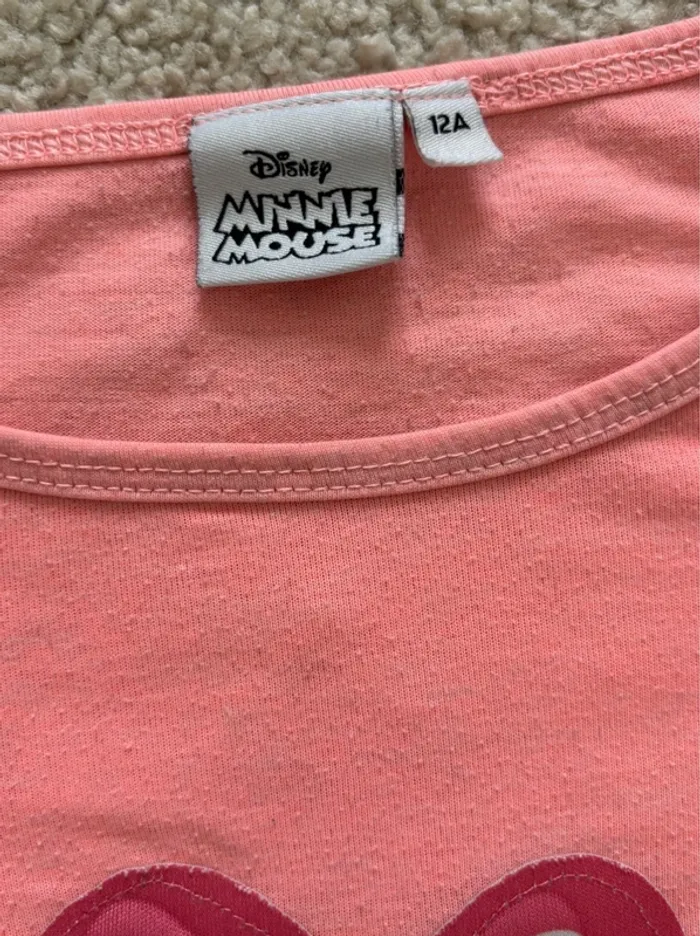 T-shirt Disney Minnie Mouse fille – 12 ans - photo numéro 3